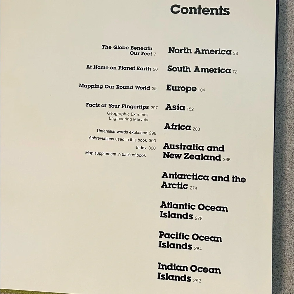 National Geographic Picture Atlas Of Our World